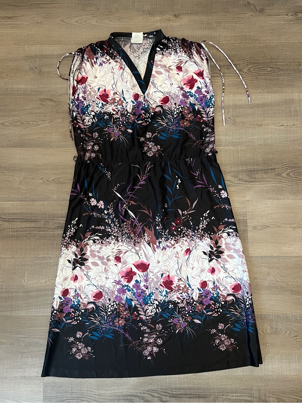 Vintage Union Made Floral Sleeveless Dress